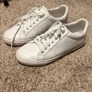 Calvin Klein Women's Classic White Sneakers